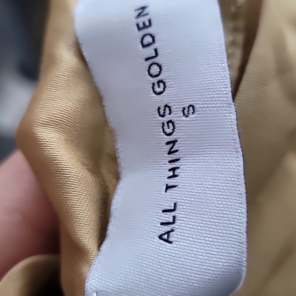 All Things Golden, Gold Silk Kimono Wrap